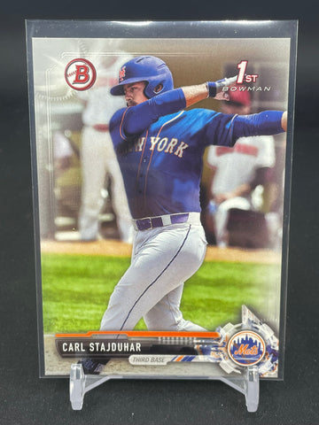 2017 TOPPS BOWMAN DRAFT - SILVER - 1ST BOWMAN - C. STAJDUHAR - #BD-179 - #'D/499