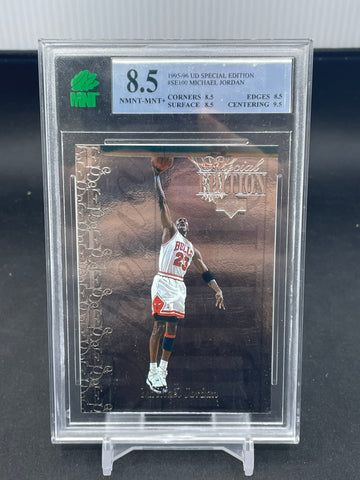1995 UPPER DECK SPECIAL EDITION - M. JORDAN - #SE100 - MNT 8.5