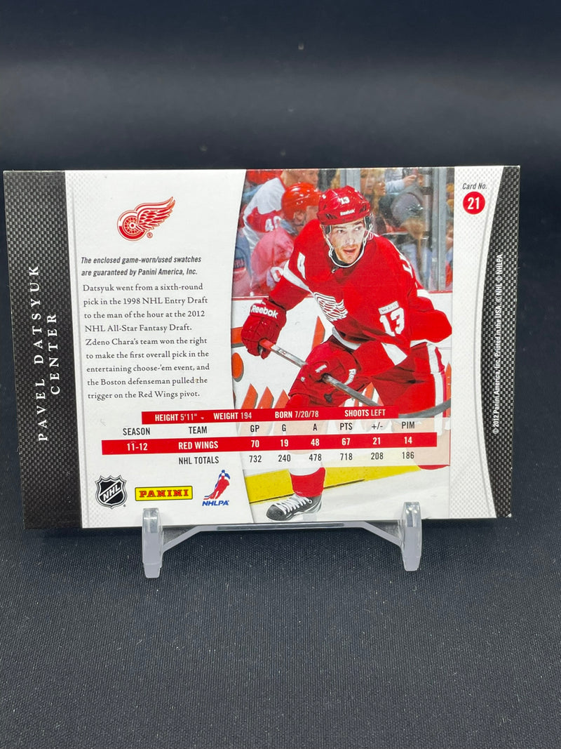 2011 PANINI LUXURY SUITE - P. DATSYUK -