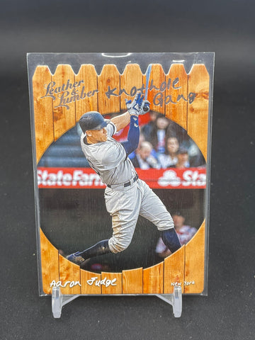 2019 PANINI LEATHER & LUMBER - KNOTHOLE GANG - SINGLES - SELECT YOUR PLAYER