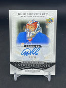 2019 UPPER DECK CLEAR CUT - EMBEDDED ENDORSEMENTS - I. SHESTERKIN - #EE-IS - #'D/99 - AUTOGRAPH - RC