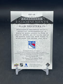 2019 UPPER DECK CLEAR CUT - EMBEDDED ENDORSEMENTS - I. SHESTERKIN - #EE-IS - #'D/99 - AUTOGRAPH - RC