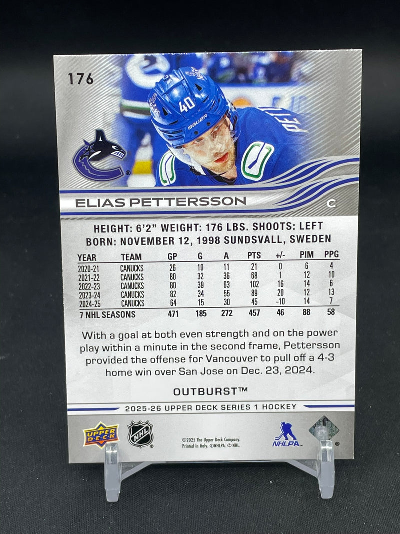 2025 UPPER DECK SERIES ONE - OUTBURST - SINGLES - SELECT YOUR PLAYER