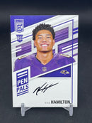 2022 PANINI DONRUSS ELITE - PEN PALS - K. HAMILTON -