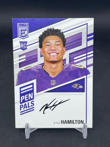 2022 PANINI DONRUSS ELITE - PEN PALS - K. HAMILTON - #PP-KH - AUTOGRAPH - RC