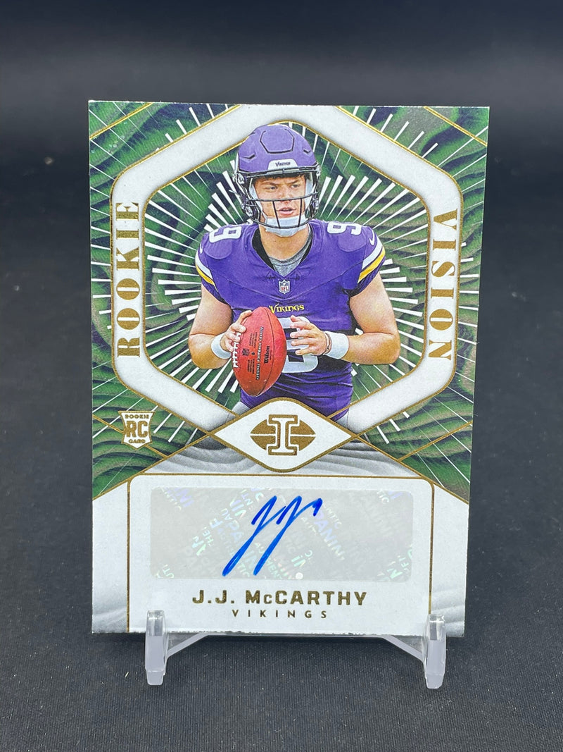 2024 PANINI ILLUSIONS - ROOKIE VISION - J. MCCARTHY - #RVS-JMY - #'D/199 - AUTOGRAPH - RC