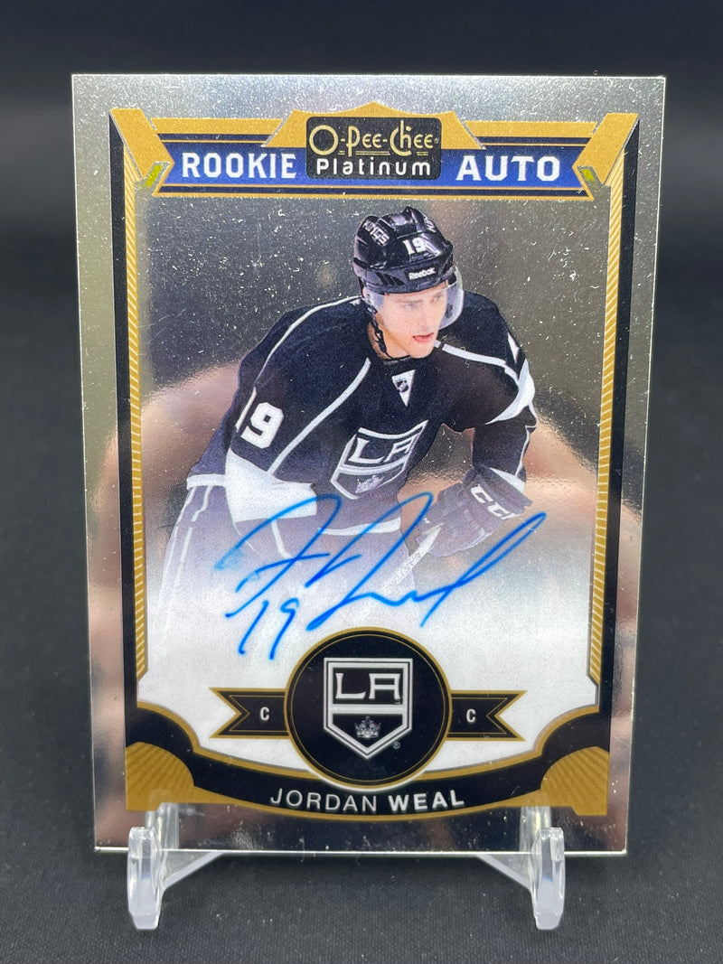 2015 UPPER DECK O-PEE-CHEE PLATINUM - ROOKIE AUTO - J. WEAL -