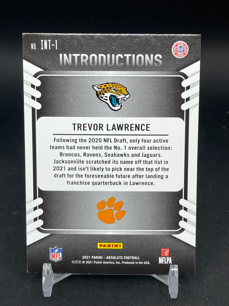 2021 PANINI ABSOLUTE - INTRODUCTIONS - T. LAWRENCE -