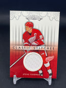 2003 UPPER DECK CLASSIC PORTRAITS - CLASSIC STITCHES - S. YZERMAN -