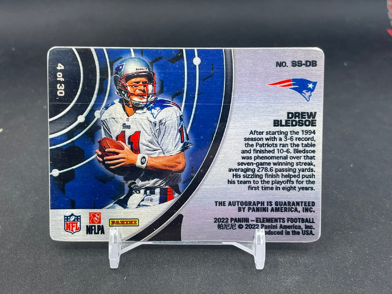 2022 PANINI ELEMENTS - STEEL SIGNATURES - D. BLEDSOE - #SS-DB - #'D/30 - AUTOGRAPH