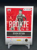 2020 PANINI ILLUSIONS - ROOKIE SIGNS - D. DOTSON -