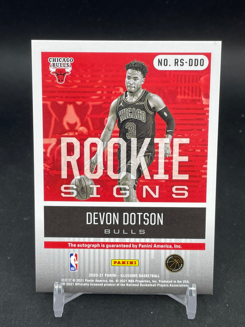 2020 PANINI ILLUSIONS - ROOKIE SIGNS - D. DOTSON -