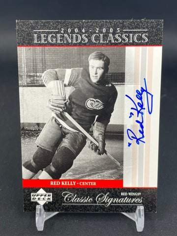 2004 UPPER DECK LEGENDS CLASSICS - CLASSIC SIGNATURES - R. KELLY - #CS4 - AUTOGRAPH
