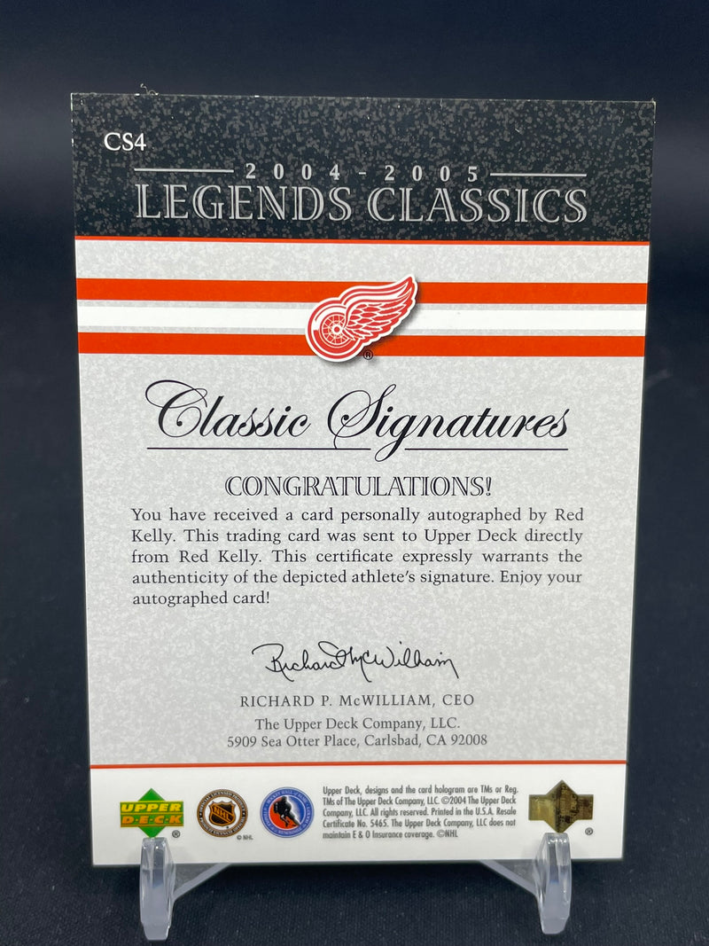 2004 UPPER DECK LEGENDS CLASSICS - CLASSIC SIGNATURES - R. KELLY -