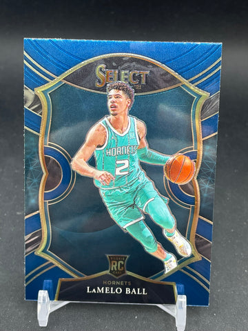 2020 PANINI SELECT - BLUE RETAIL - L. BALL - #63 - RC