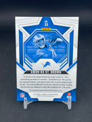 2023 PANINI ROOKIES & STARS - TRUE BLUE - A. ST. BROWN - #33 - #'D/50 - AUTOGRAPH