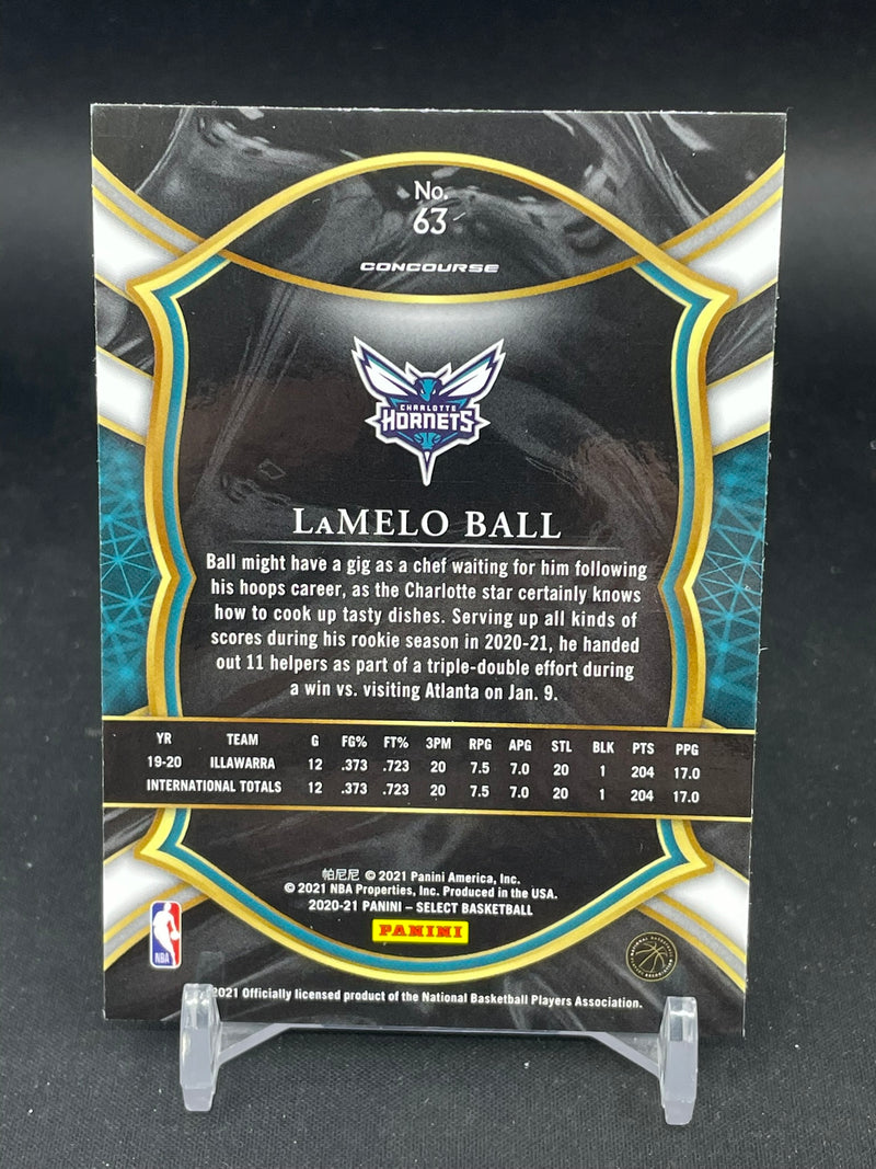2020 PANINI SELECT - BLUE RETAIL - L. BALL -