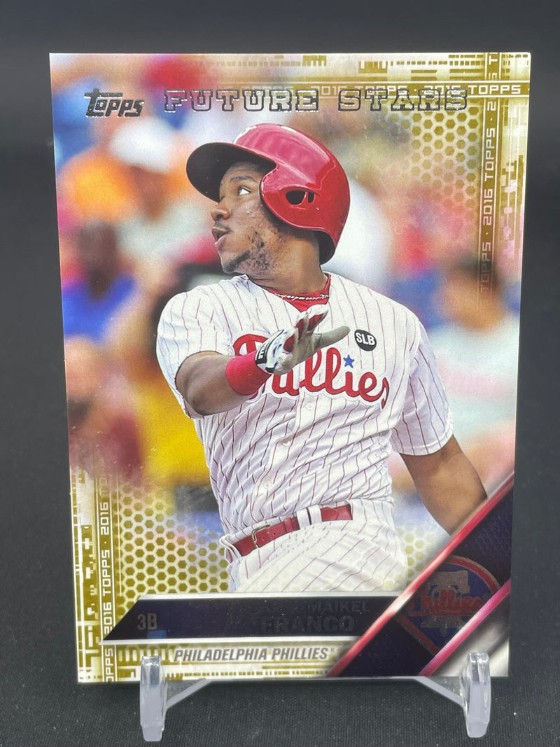 2016 TOPPS SERIES ONE - GOLD - SINGLES -