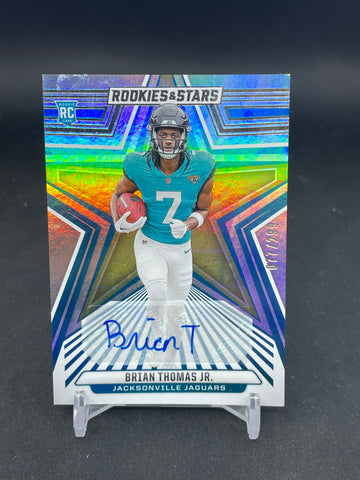 2024 PANINI ROOKIES & STARS - B. THOMAS JR. - #113 - #'D/299 - AUTOGRAPH - RC