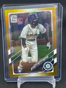 2021 TOPPS SERIES ONE - GOLD FOIL - SINGLES - SELECT YOUR PLAYER