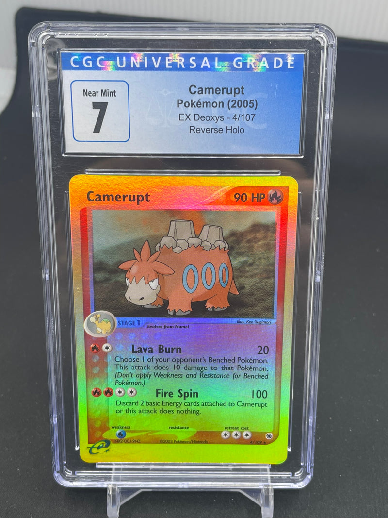 POKEMON - EX RUBY & SAPPHIRE - CAMERUPT - REVERSE HOLO