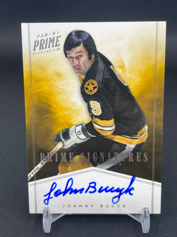 2012 PANINI PRIME - PRIME SIGNATURES - J. BUCYK - #32 - #'D/99 - AUTOGRAPH