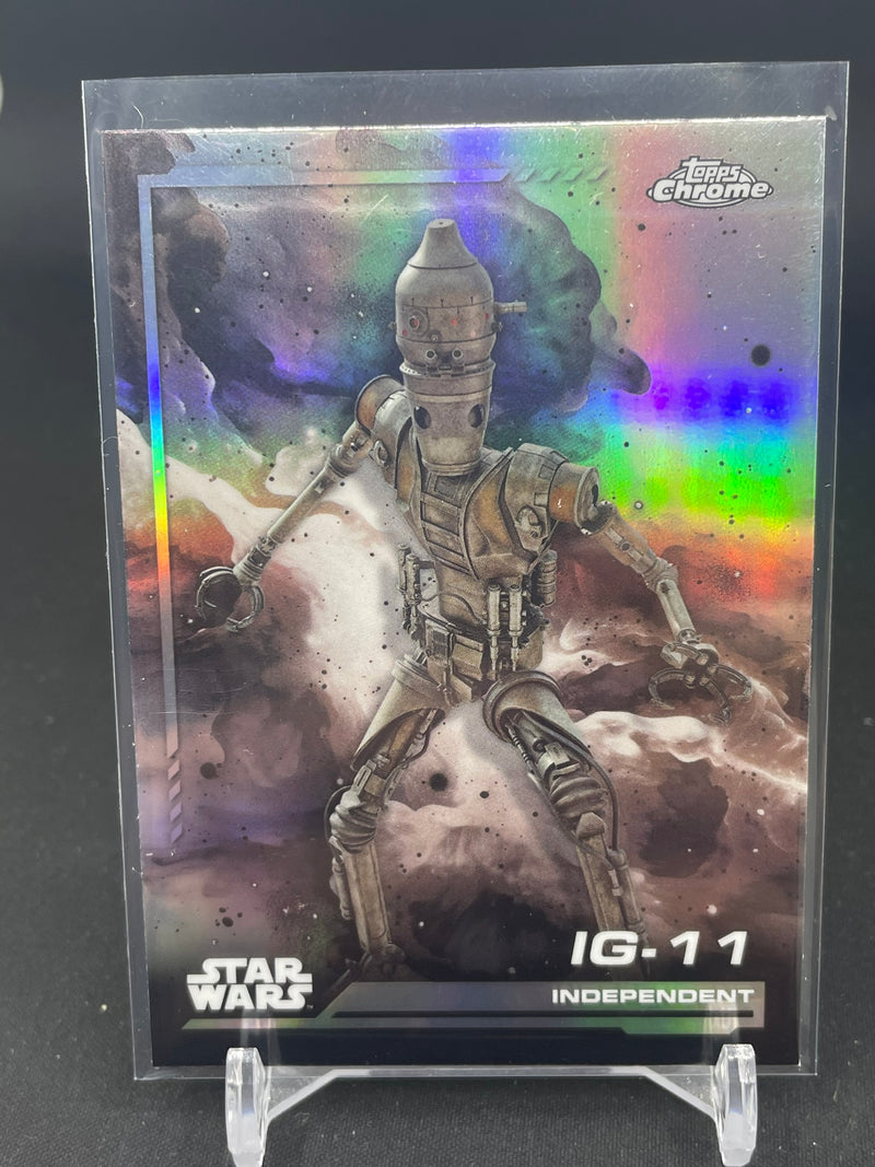2024 TOPPS CHROME STAR WARS - REFRACTOR - SINGLES - SELECT YOUR CARD