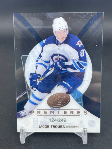 2013 UPPER DECK ICE - PREMIERES - J. TROUBA - #114 - #'D/249 - RC