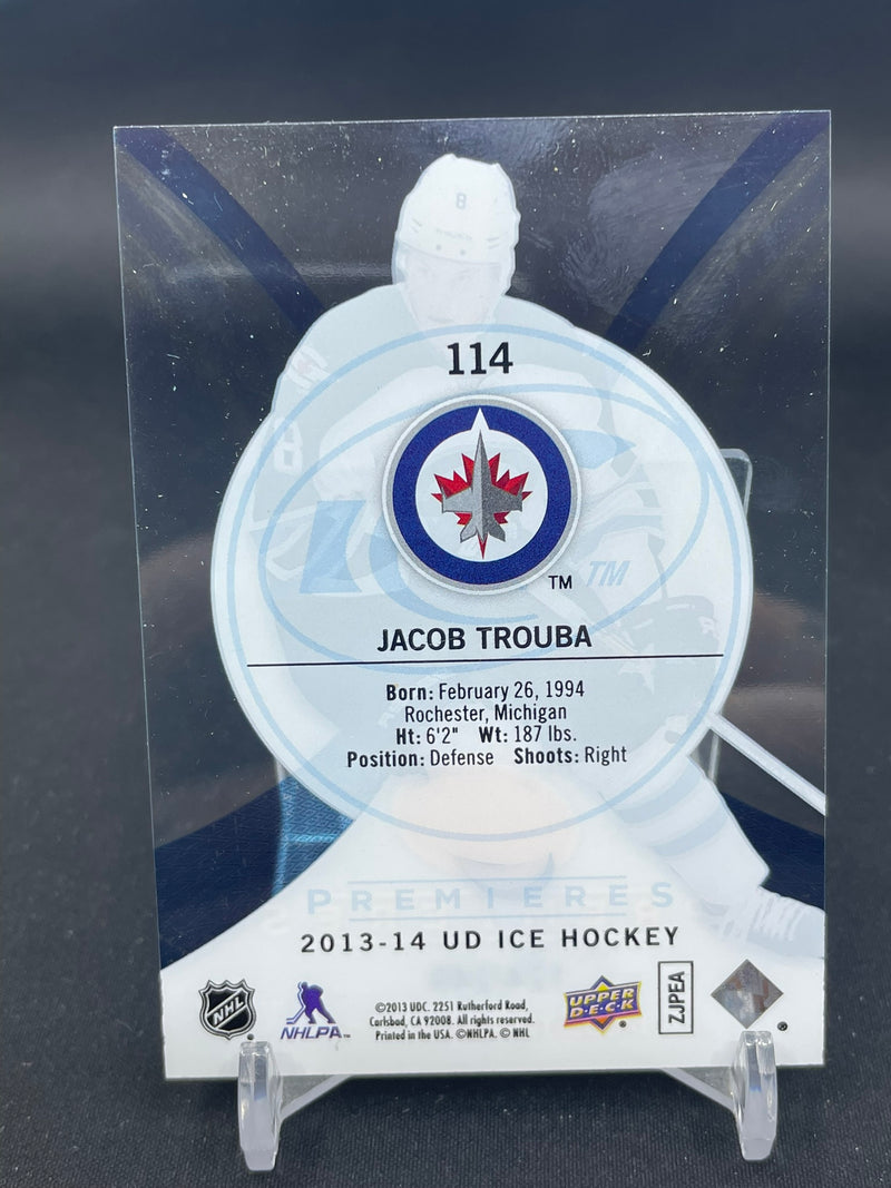 2013 UPPER DECK ICE - PREMIERES - J. TROUBA - #114 - #'D/249 - RC