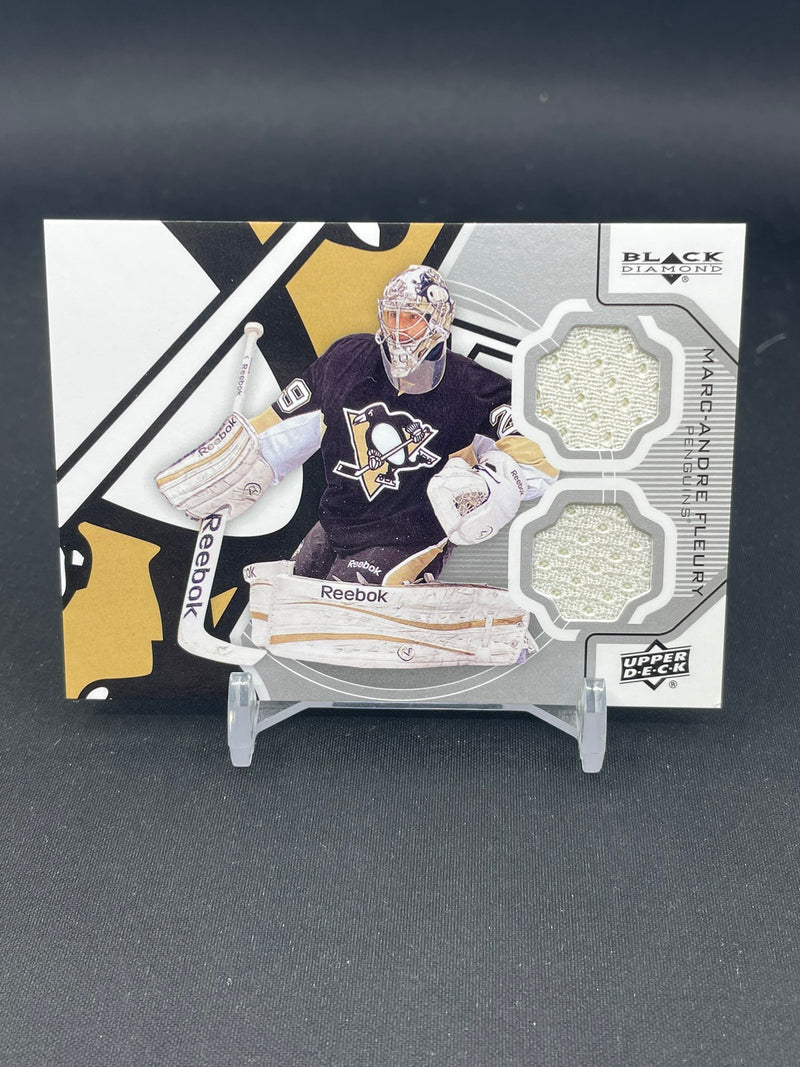 2012 UPPER DECK BLACK DIAMOND - DOUBLE DIAMOND JERSEYS - M. FLEURY -