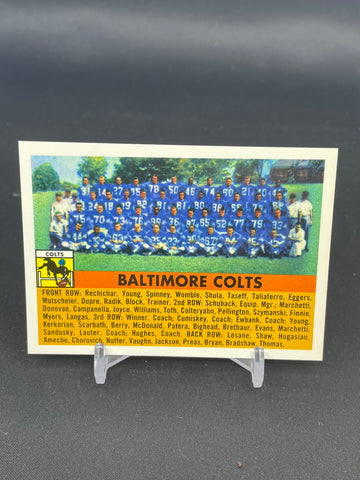1994 TOPPS ARCHIVE 1956 REPRINT - BALTIMORE COLTS - #48