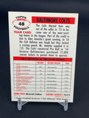 1994 TOPPS ARCHIVE 1956 REPRINT - BALTIMORE COLTS -