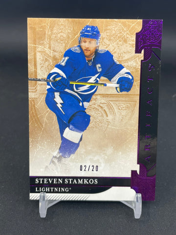 2019 UPPER DECK ARTIFACTS - PURPLE - S. STAMKOS - #138 - #'D/20