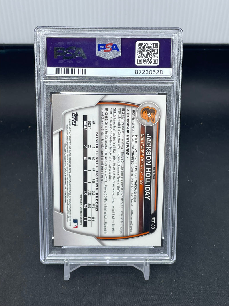 2023 TOPPS BWOMAN CHROME - LUNAR GLOW REFRACTOR - J. HOLLIDAY -