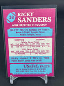 1984 TOPPS USFL - R. SANDERS -