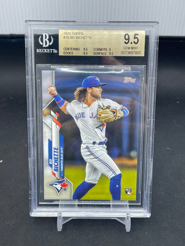 2020 TOPPS SERIES ONE - B. BICHETTE - #78 - BGS 9.5 - RC