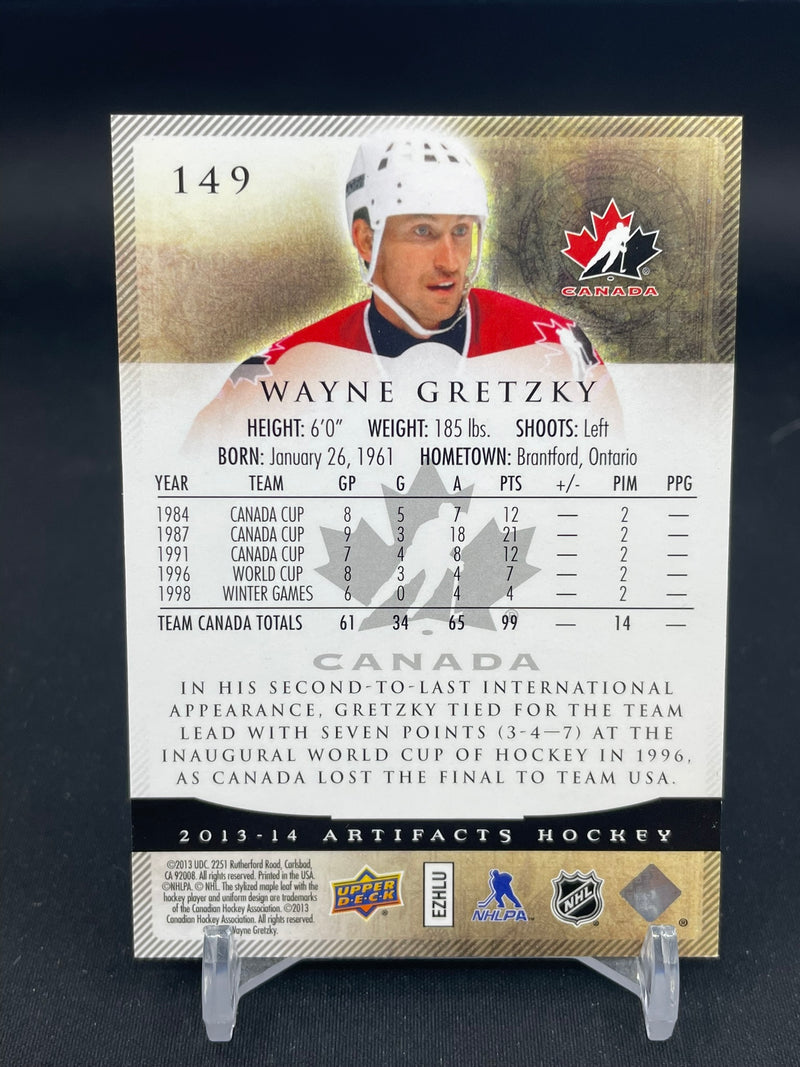 2013 UPPER DECK ARTIFACTS - RUBY - W. GRETZKY - #149 - #'D/299