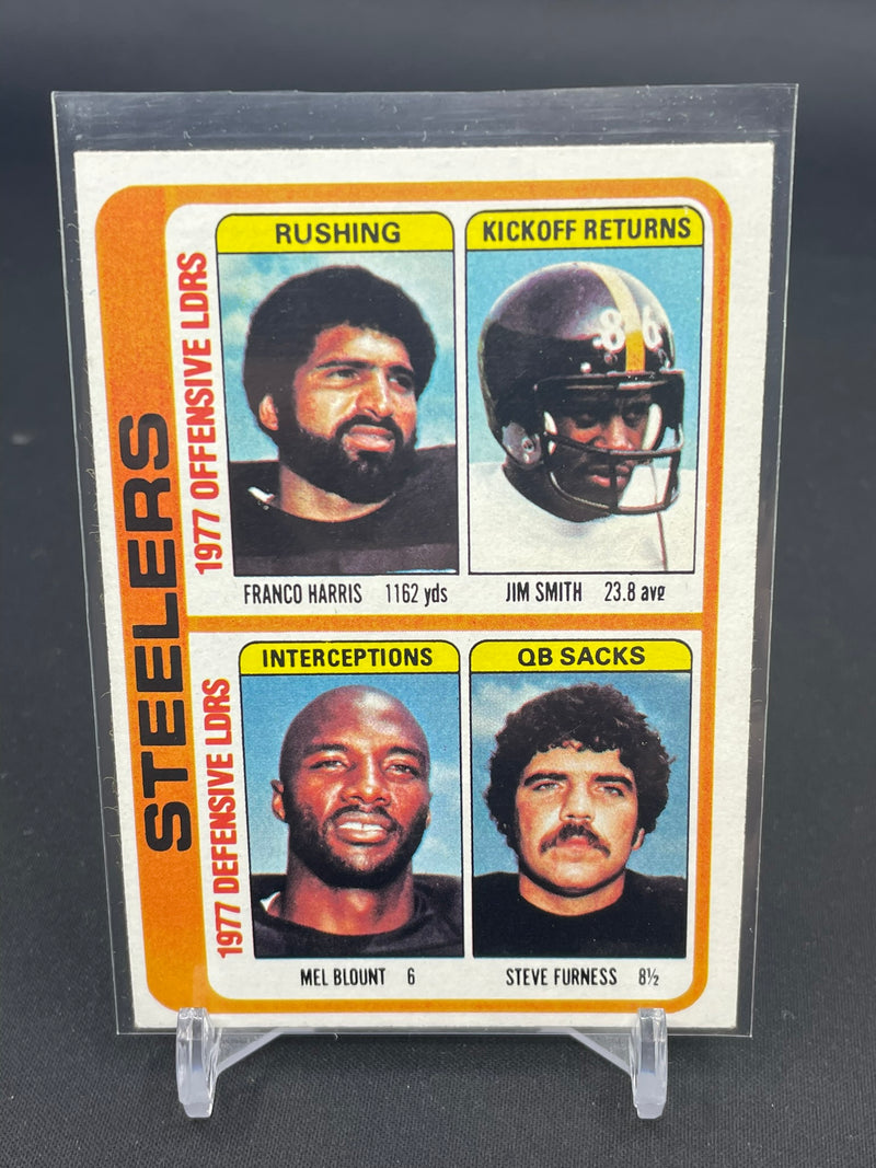 1978 TOPPS - STEELERS TEAM CHECKLIST -