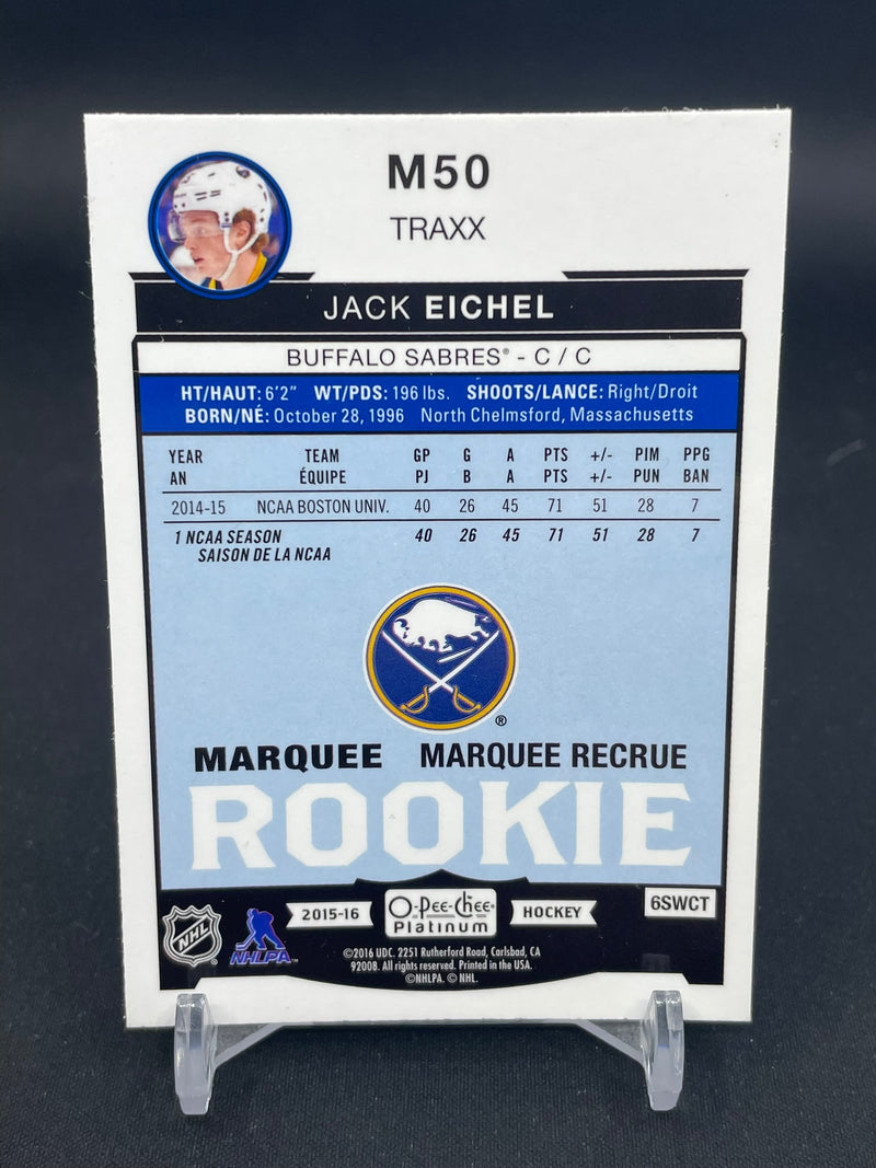 2015 UPPER DECK O-PEE-CHEE PLATINUM - TRAXX - MARQUEE ROOKIE - J. EICHEL -