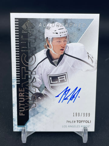 2013 UPPER DECK SP AUTHENTIC - FUTURE WATCH AUTO - T. TOFFOLI - #274 - #'D/999 - AUTOGRAPH - RC