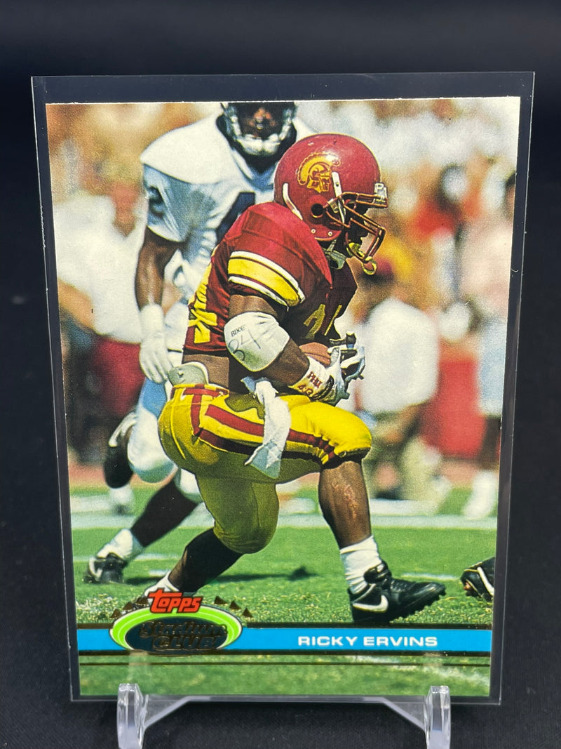 1991 TOPPS STADIUM CLUB - R. ERVINS -