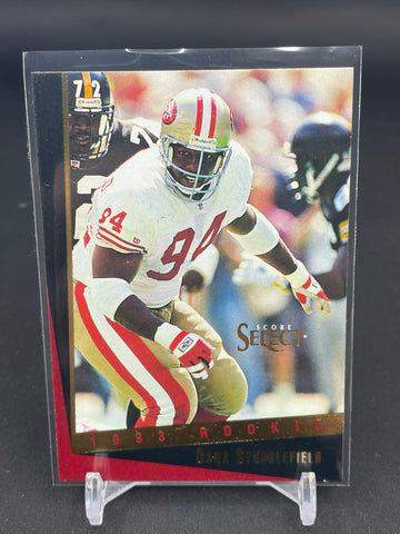 1993 SCORE SELECT PINNACLE - D. STUBBLEFIELD - #169 - RC