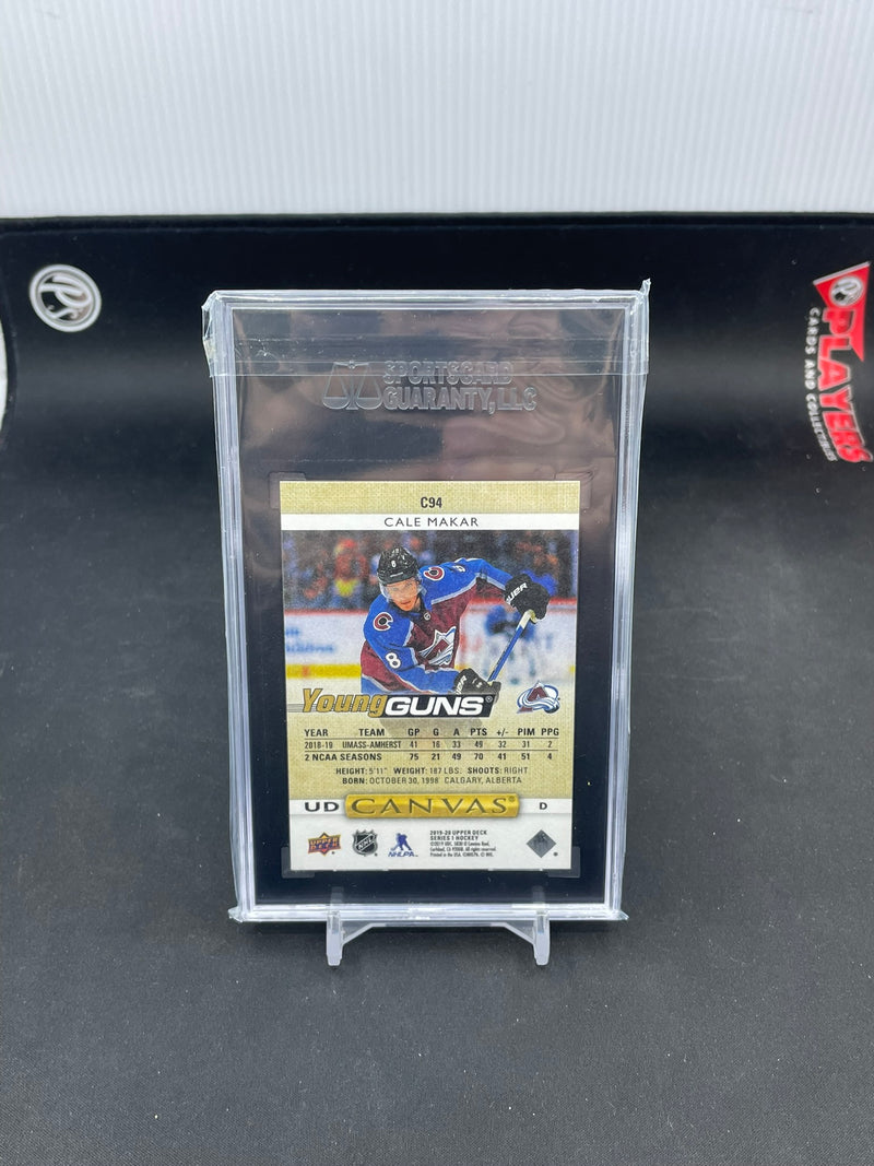2019 UPPER DECK SERIES ONE - UD CANVAS - YOUNG GUNS - C. MAKAR -