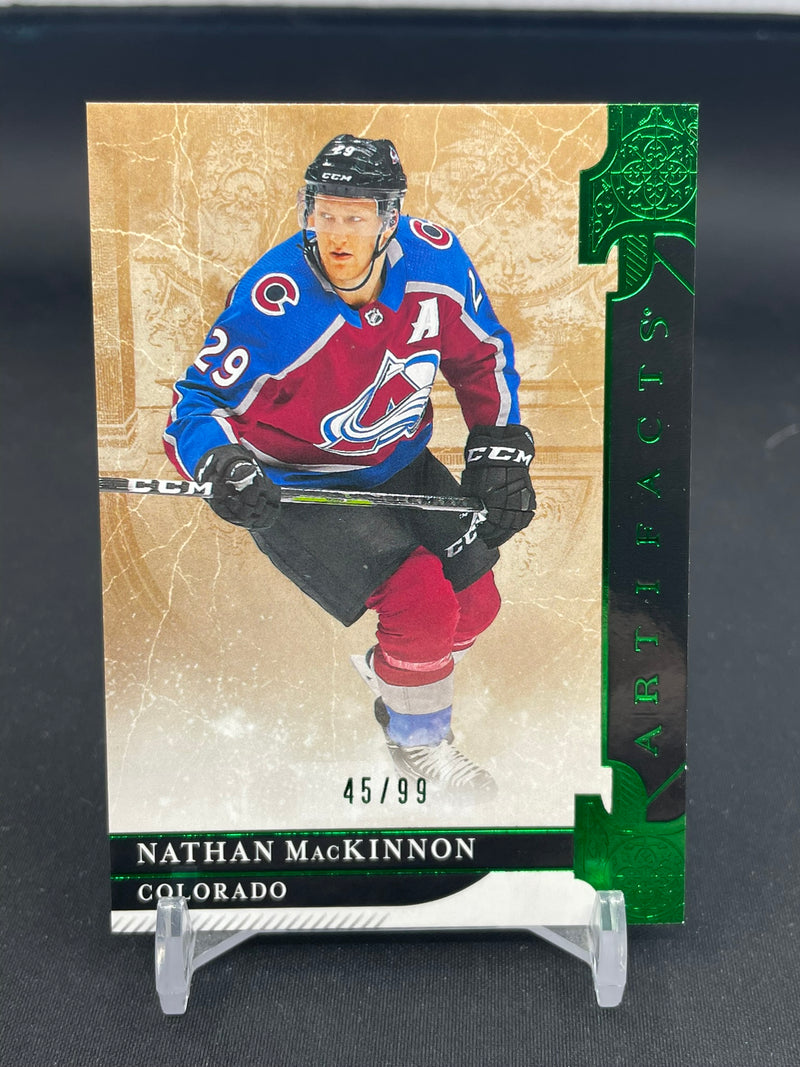 2019 UPPER DECK ARTIFACTS - EMERALD - N. MACKINNON - #133 - #'D/99