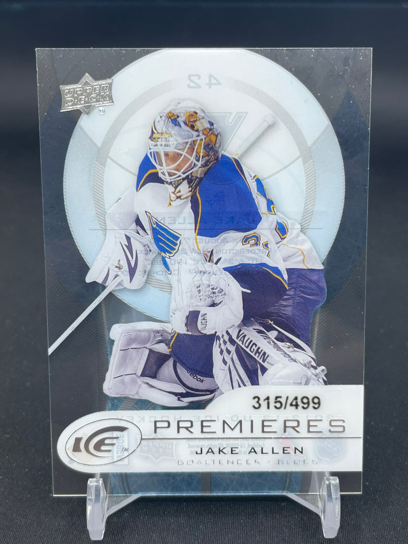 2012 UPPER DECK ICE - PREMIERES - J. ALLEN - #42 - #'D/499 - RC
