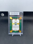 2017 PANINI SELECT - MAROON PRIZM - J. TATUM - #93 - #'D/199 - BGS 9 - RC