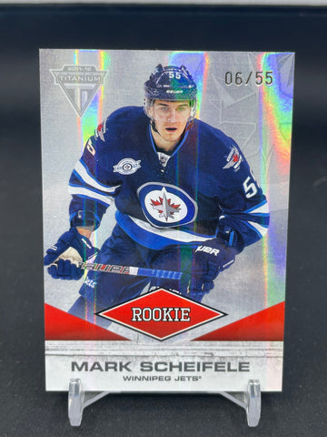 2011 PANINI TITANIUM - ROOKIE - M. SCHEIFELE - #129 - #'D/55 - RC