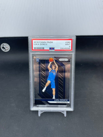 2018 PANINI PRIZM - L. DONCIC - #280 - PSA 9 - RC