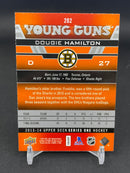 2013 UPPER DECK SERIES ONE - YOUNG GUNS - D. HAMILTON -