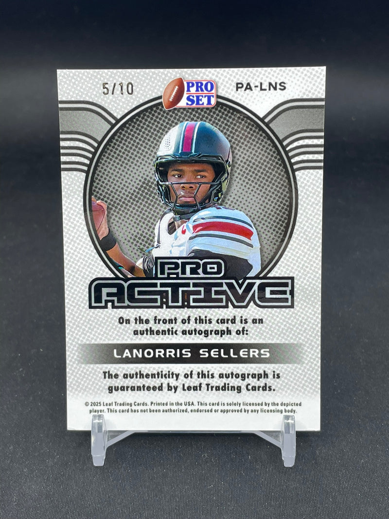 2025 LEAF PRO SET - PRO ACTIVE - L. SELLERS - #PA-LNS - #'D/10 - AUTOGRAPH